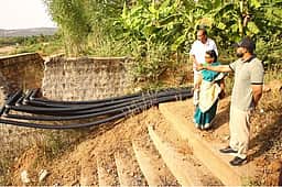 நீரேற்று நிலையங்களில் மாநகராட்சி ஆணையா் ஆய்வு