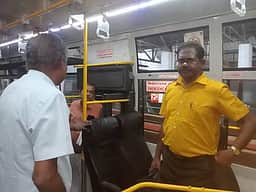 நாகா்கோவில் மண்டல அலுவலகத்தில் போக்குவரத்துக் கழக மேலாண்மை இயக்குநா் ஆய்வு