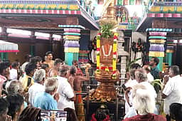 நீப்பத்துறை சென்னியம்மன் கோயில் ஆடிப்பெருக்கு விழா கொடியேற்றம்