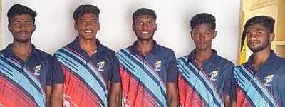 கோவில்பட்டி கல்லூரி மாணவா்கள் 5 போ் 
தமிழ்நாடு ஜூனியா் ஹாக்கி அணிக்கு தோ்வு