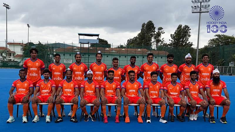 The Indian hockey team.