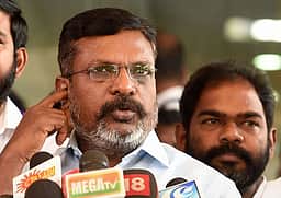 தி.க. பரப்புரைக்கு அரசு அனுமதிக்க வேண்டும்: தொல். திருமாவளவன்