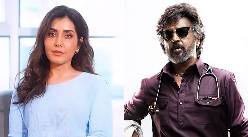 raashikhanna - rajinikanth