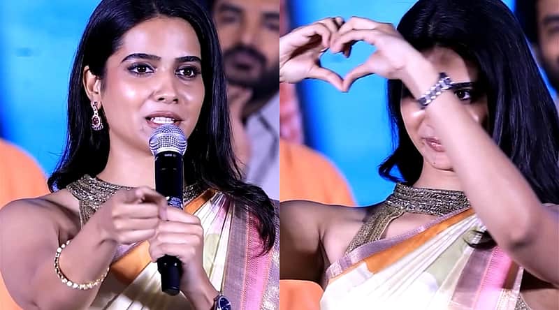 Actress Sri Gauri Priya thanked the fans.