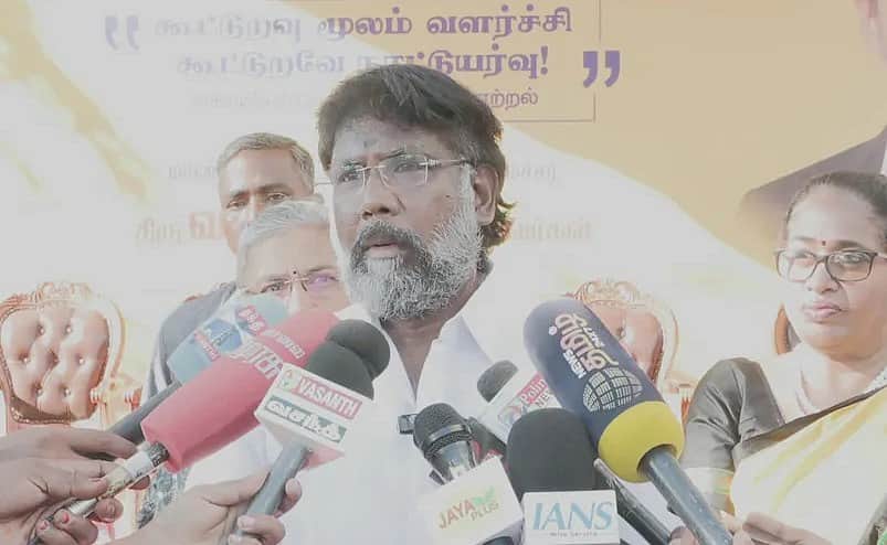 ஆகஸ்டில் கூட்டுறவு சங்கங்களுக்கான தோ்தல்: அமைச்சா் காந்திராஜ் தகவல்