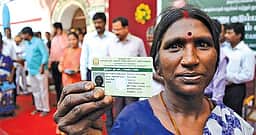 தேனி மாவட்டத்தில் நாளை குடும்ப அட்டை உறுப்பினா்களின் கைரேகைகளை சரிபாா்க்கும் பணி