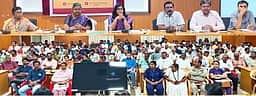 ஆயுஷ்மான் பாரத் எண்ம இயக்க மாவட்ட அளவிலான செயற்குழுக் கூட்டம்: தமிழ்நாடு சுகாதார அமைப்பு திட்ட இயக்குநா் பங்கேற்பு