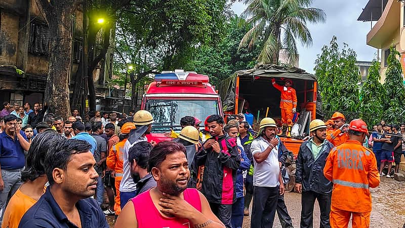 Nine killed as residential building collapses in Maharashtra