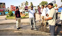 மாநகராட்சி தூய்மைப் பணிகள் : ஆணையா் ஆய்வு