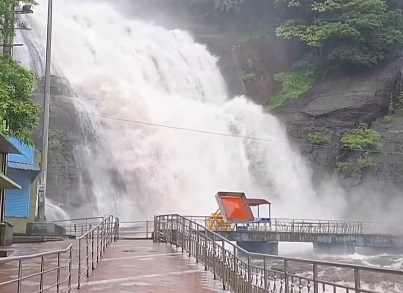 Flash floods at Courtallam waterfalls