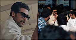 இசை வெளியீட்டு விழாவுக்கு வந்த சூர்யா! ரசிகர்கள் உற்சாக வரவேற்பு!