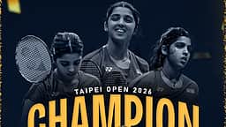 தைபே ஓபன்: 17 வயதில் சாம்பியனாகி, உலக சாதனை படைத்த தன்வி சர்மா!