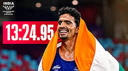 0.04 வினாடிகளில் வெள்ளியைத் தவறவிட்ட குல்வீர் சிங்... 5,000 மீ. ஓட்டத்தில் இந்தியாவுக்கு முதல் வெண்கலம்!