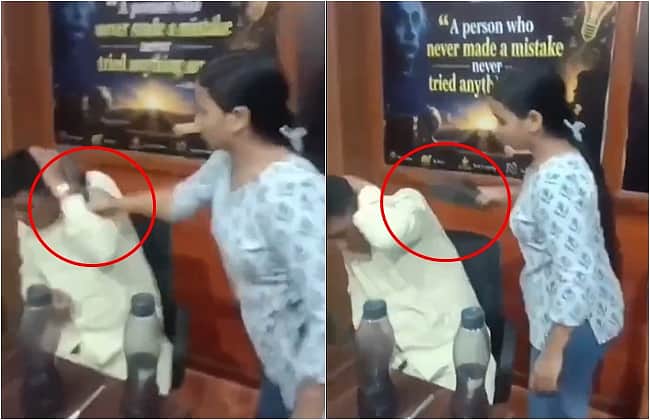 பயிற்சி மையத்தில் பாலியல் தொல்லை! ஆசிரியரை காலணியால் அடித்த மாணவி!