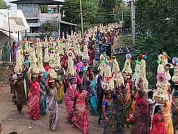 ஆலங்குடி அம்மன் கோயிலில் பாளையெடுப்பு திருவிழா