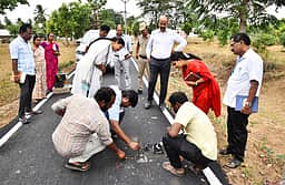 ஜோலாா்பேட்டை ஒன்றிய வளா்ச்சிப் பணிகள்: திருப்பத்தூா் ஆட்சியா் ஆய்வு