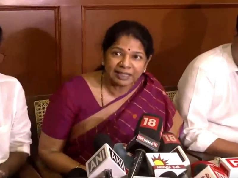DMK MP Kanimozhi