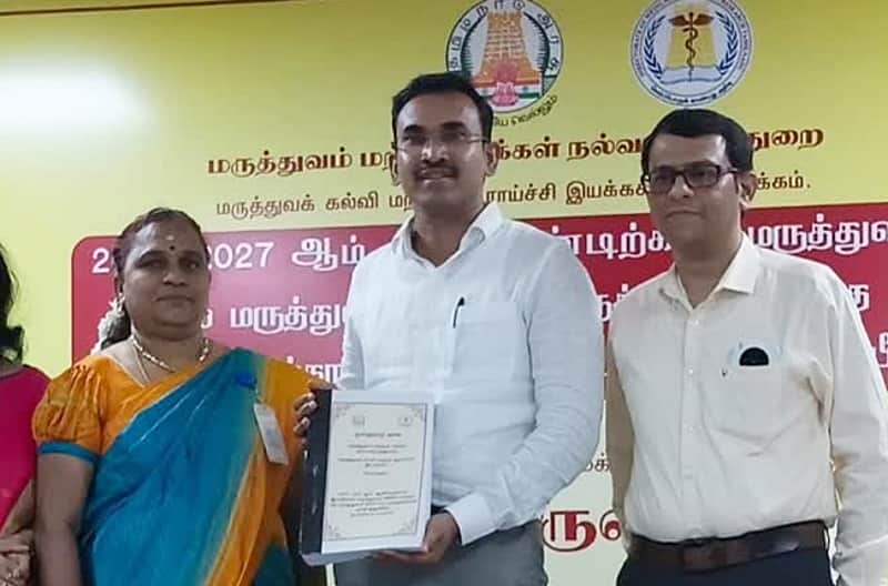 Rank list for medical courses released by Minister Arunraj