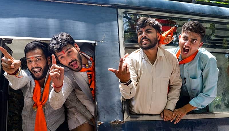 ABVP members detained after clash with police