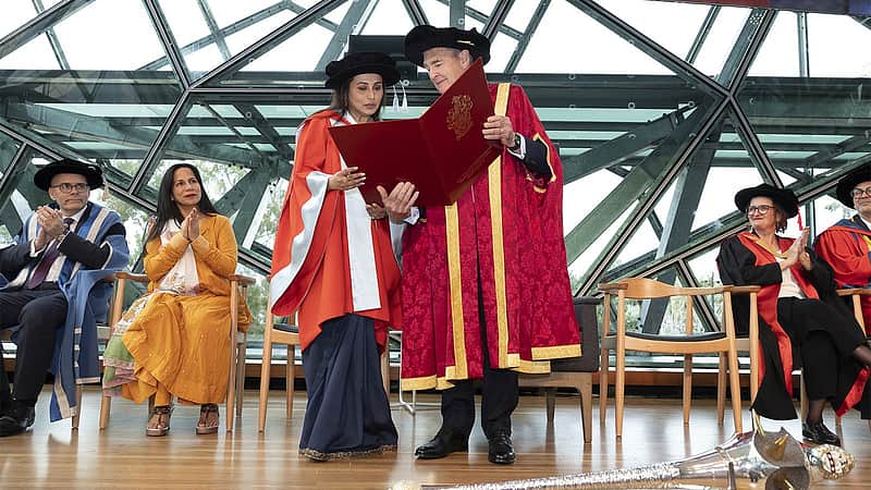 Rani Mukerji awarded Honorary Doctorate