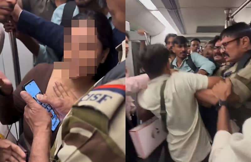 CISF personnel accused of clicking woman's pictures in Delhi Metro