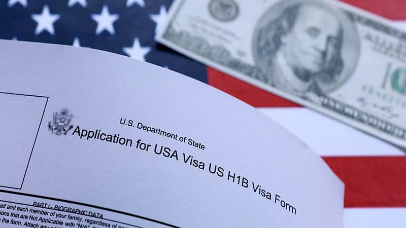 Change in US visa interview.