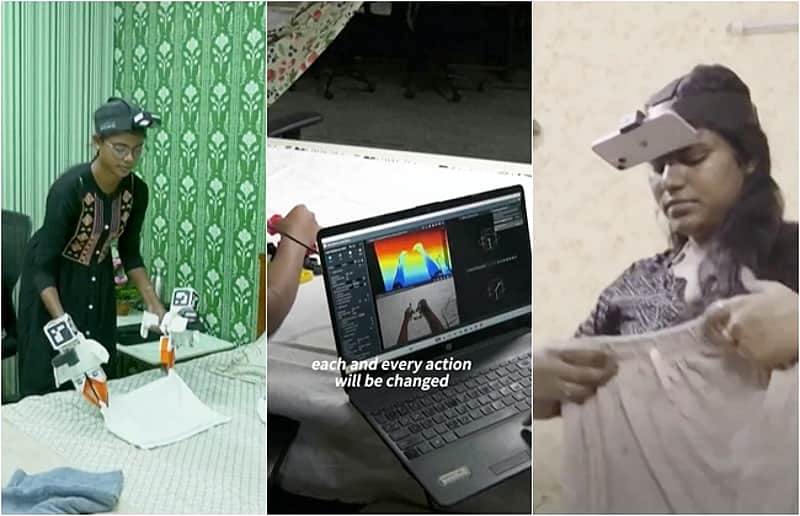 Homemakers training AI robots to do household chores!