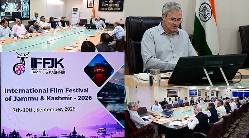 Omar Abdullah reviews preparations for maiden International Film Festival of J-K
