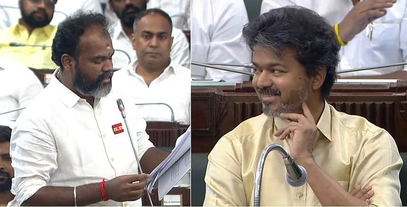 A separate screen is needed to watch Chief Minister Vijay smile: TVK MLA request
