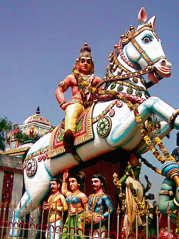 அய்யனாரும் அழகிய குதிரைகளும்!