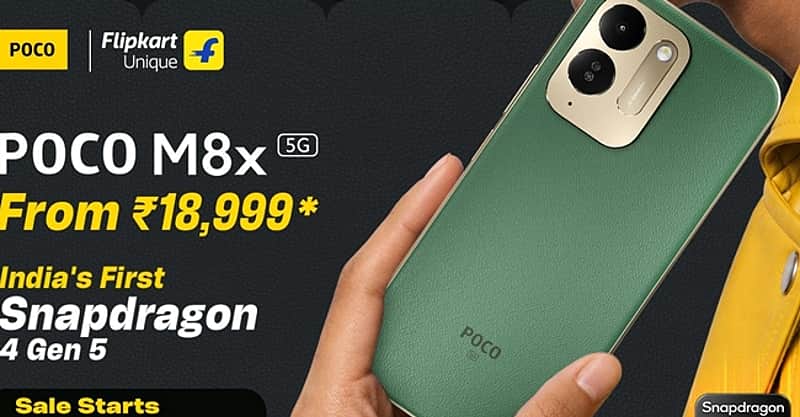 Tech news POCO M8x 5G smart phone