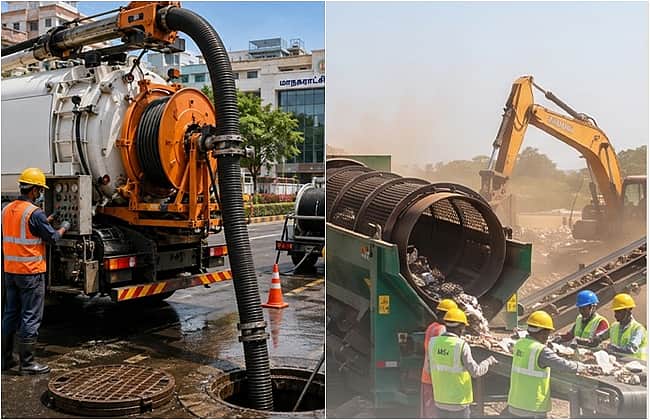 பாதாளச் சாக்கடைப் பணிகள் இயந்திரமயமாக்கப்படும்:  நகராட்சி நிர்வாகத் துறை அறிவிப்புகள்!