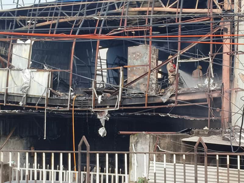 Fire at showroom in Kolkata, 22 cars gutted; no casualties reported