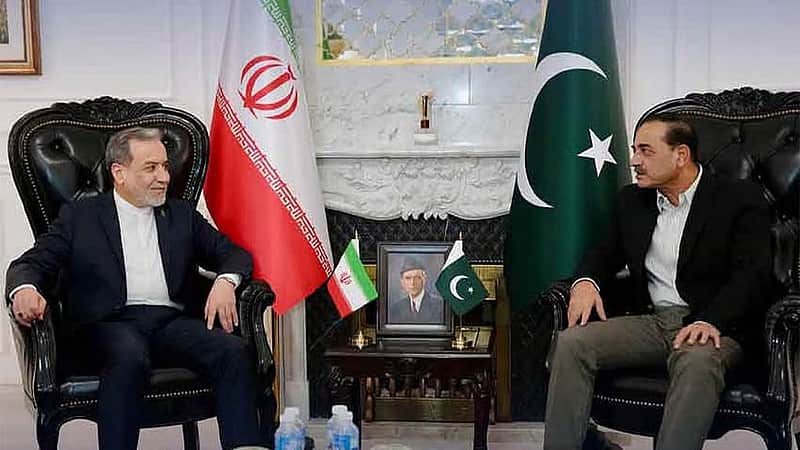 Pakistan's Army Chief Asim Munir and iran foreign minister