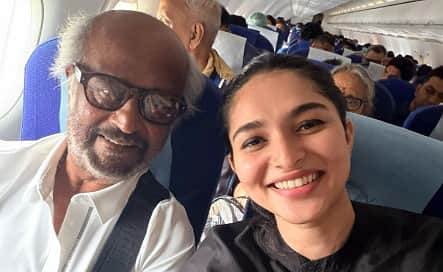 இன்னும் அந்தக் கனவிலேயே இருக்கிறேன்... ரஜினியை விமானத்தில் சந்தித்த கயாடு லோஹர்!