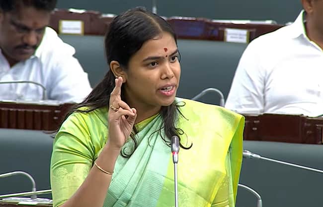 சுஸ்லான் நிறுவனம் ஆந்திரத்துக்கு இடம்பெயரவில்லை: அமைச்சா் ச.கீா்த்தனா விளக்கம்
