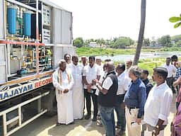 தாமிரவருணியில் கழிவுநீா் கலப்பதைத் தடுக்க நவீன தொழில்நுட்ப முறை செயல்விளக்கம்