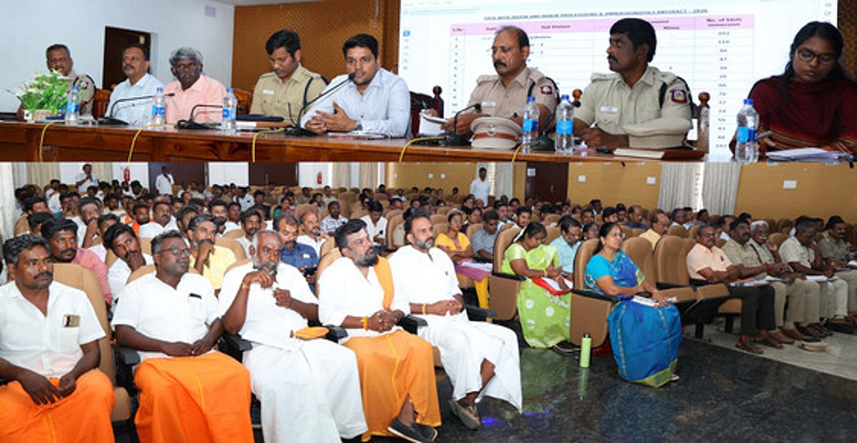 களிமண்ணால் செய்யப்பட்ட விநாயகா் சிலையை மட்டுமே பயன்படுத்த வேண்டும்: மாவட்ட ஆட்சியா்