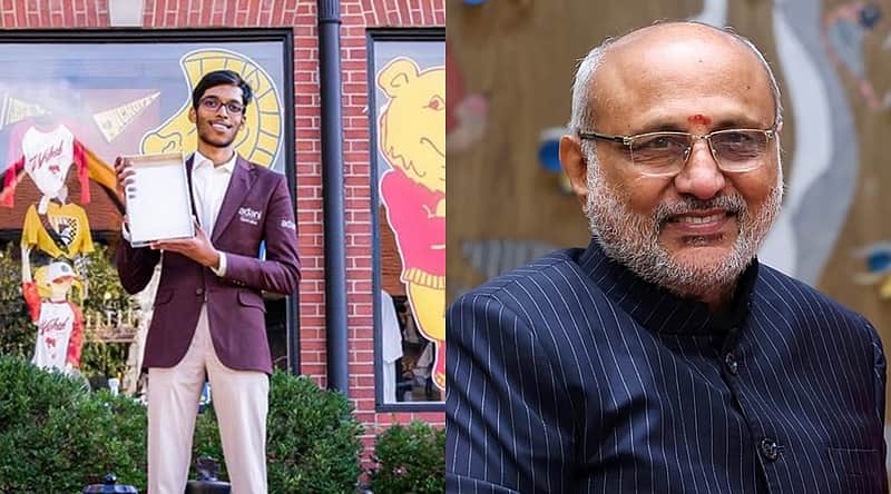 vice president wishes praggnananda