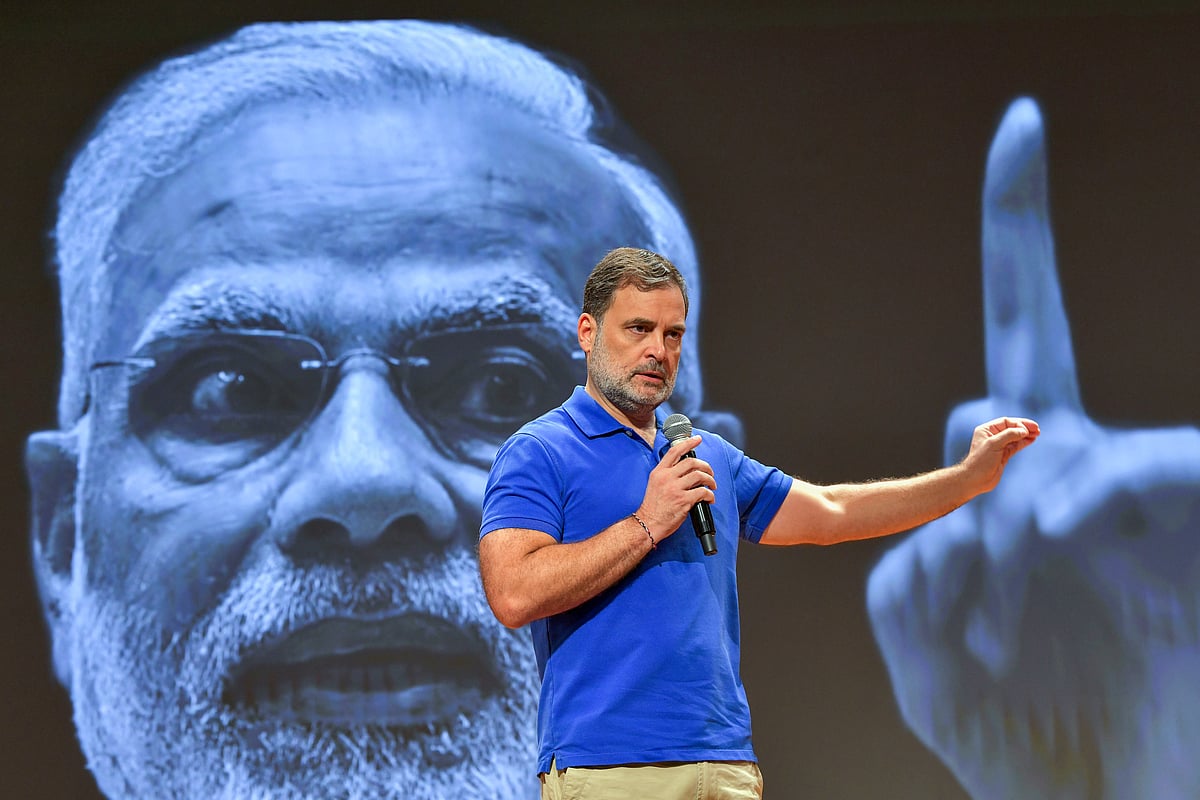 செய்தியாளர்கள் சந்திப்பில் ராகுல் காந்தி