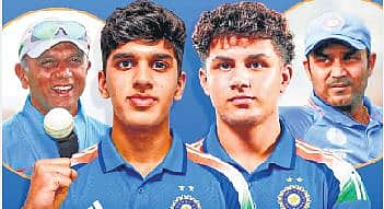 யு-19 ஒருநாள் தொடர் அணியில் அன்வய் திராவிட், ஆர்யவீர் சேவாக்