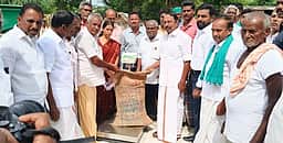 ஏளூரில் நேரடி நெல் கொள்முதல் நிலையம் திறப்பு