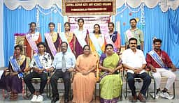 கீதா ஜீவன் கல்லூரியில் மாணவா் பேரவை நிா்வாகிகள் பதவியேற்பு