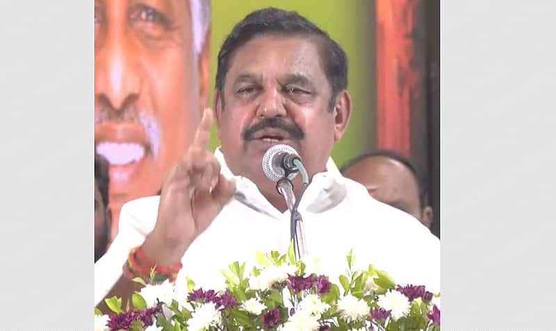 TVK rule in Tamil Nadu came about purely by accident: Edappadi Palaniswami