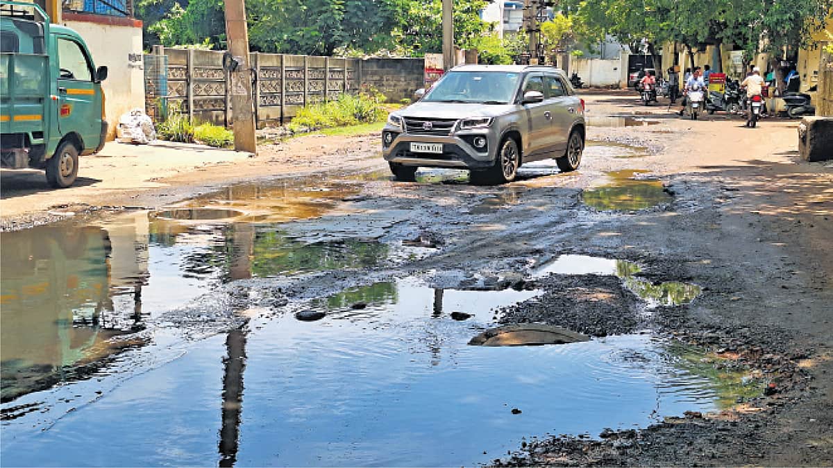 அடிப்படை வசதிகள் இல்லாத அம்பத்தூர் டாஸ் தொழிற்பேட்டை! தொழில் முனைவோர் கவலை!! 
