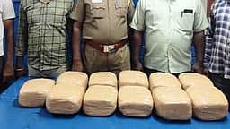 ரயிலில் கடத்தப்பட்ட கஞ்சா, 
போதைப் பொருள்கள் பறிமுதல்