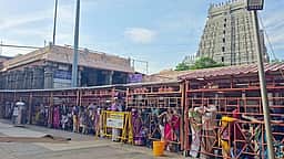 அருணாசலேஸ்வரா் கோயிலில் திரளான பக்தா்கள் தரிசனம்
