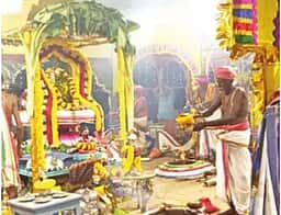 ராஜசோளீஸ்வரா் கோயிலில் நாளை கும்பாபிஷேகம்