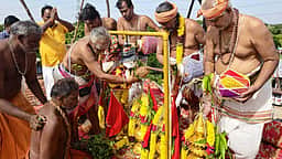 கீரநல்லூா் பழண்டியம்மன் கோயில் கும்பாபிஷேகம்