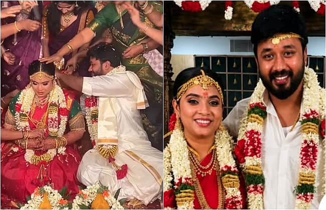 நிகழ்ச்சித் தொகுப்பாளரை மணந்த நடிகர் முகேஷ் கண்ணா!